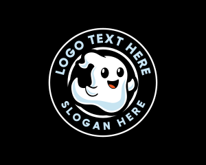 Ghost Spirit Spooky  logo