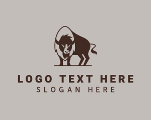 Native Bison Wildlife logo