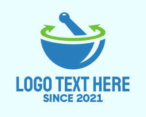 Mortar & Pestle Mixing logo