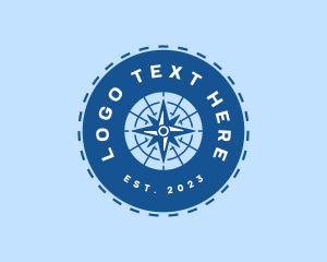 Nautical Navigation Compass logo