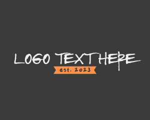 Street Wear Wordmark logo