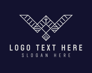 Architect Ruler Letter W logo