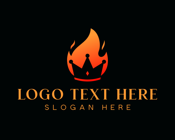 Firefighting logo example 3