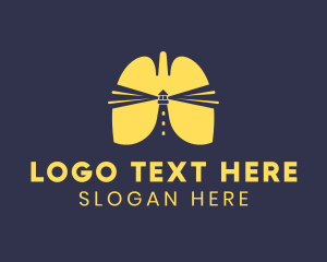 Lungs Lighthouse Beacon logo
