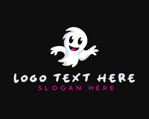 Halloween Ghost Spirit logo