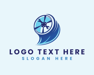 Automotive Tire Wheel  logo
