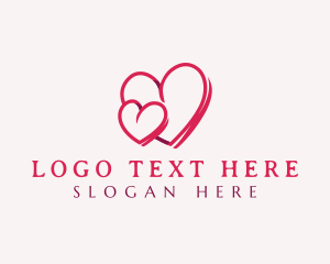 Romantic Heart Love logo