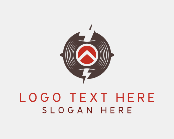 Disk logo example 1
