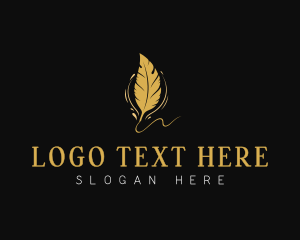 Writer Feather Quill logo