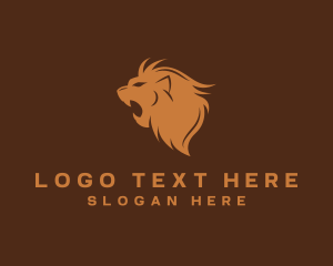 Angry Wild Lion logo