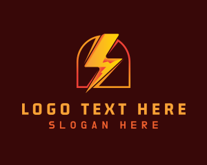 Speed Lightning Bolt logo