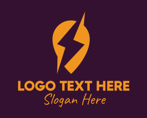 Energy Lightning Pin logo