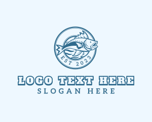 Fish Aquatic Fishing logo