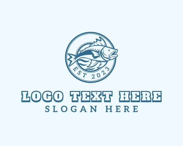 Aquatic logo example 1