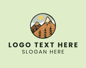 Forest Mountain Peak logo