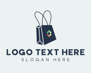 Rainbow Shopping Bag logo