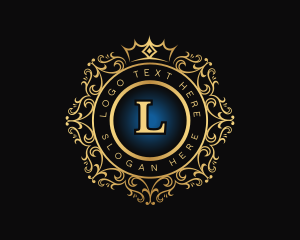 Royal Crown Wreath logo