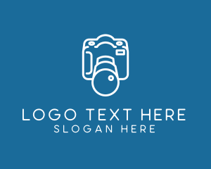 Minimalist DSLR Camera logo