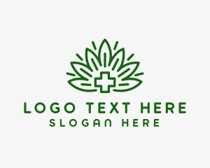 Medical Marijuana Plant logo