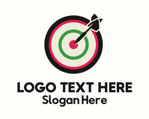 Dartboard Bullseye Target logo
