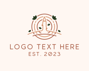 Flower Nature Candle logo