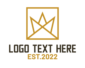 Golden Luxury Crown  logo