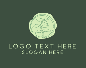 Agriculture Plant Sprout logo