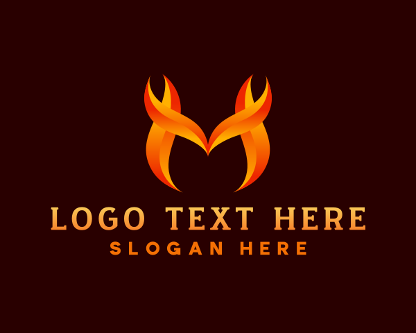 Blaze logo example 4