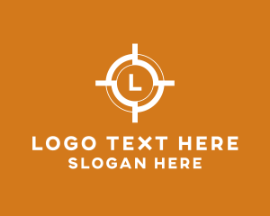 Aim Shooting Target logo