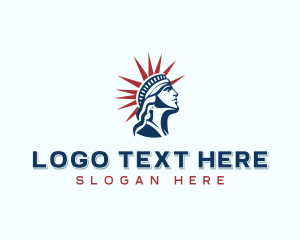 Freedom Lady Liberty logo