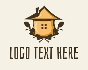 Brown Leaves Hut logo