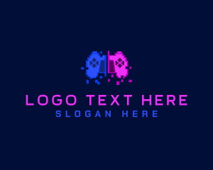 Pixel Controller Glitch logo