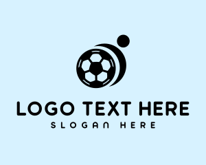 Soccer Football Player logo