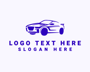 Fast Supercar Automobile logo