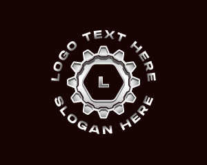 Industrial Steel Cogwheel logo