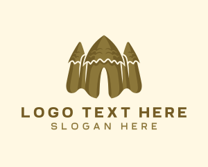 African Mud Hut logo