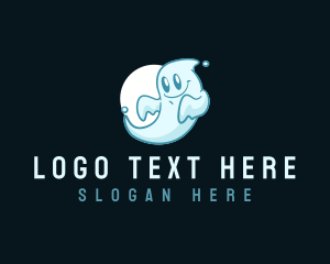  Cute Ghost Spirit logo