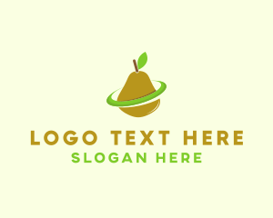 Fruit Pear Orbit logo