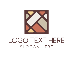 Colorful Square Tile  logo