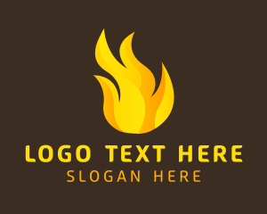 Hot Flaming Fuel  logo