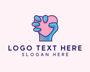 Heart Hand Hold logo