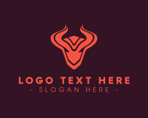 Tribal Bull Horns logo