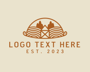 Rural Agriculture Farm Field logo