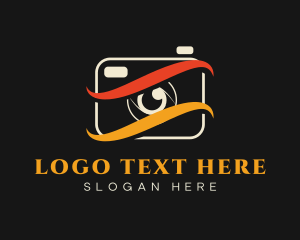 Swoosh Lens Photographer logo
