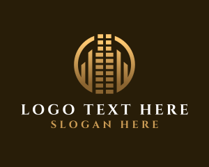 Premium Real Estate Building logo
