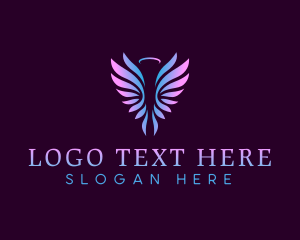 Angel Wings Halo logo