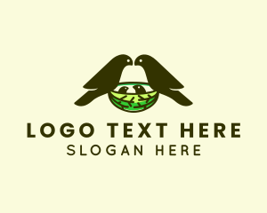 Wildlife Bird Nest  logo