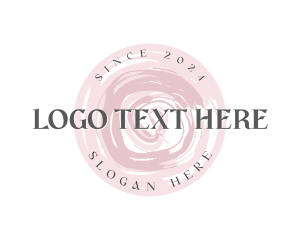 Round Fashion Wordmark logo