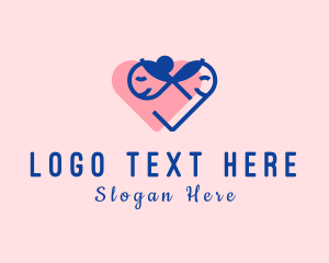 Dating Heart Couple logo