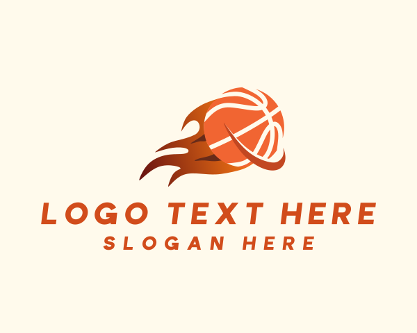 Flame logo example 1